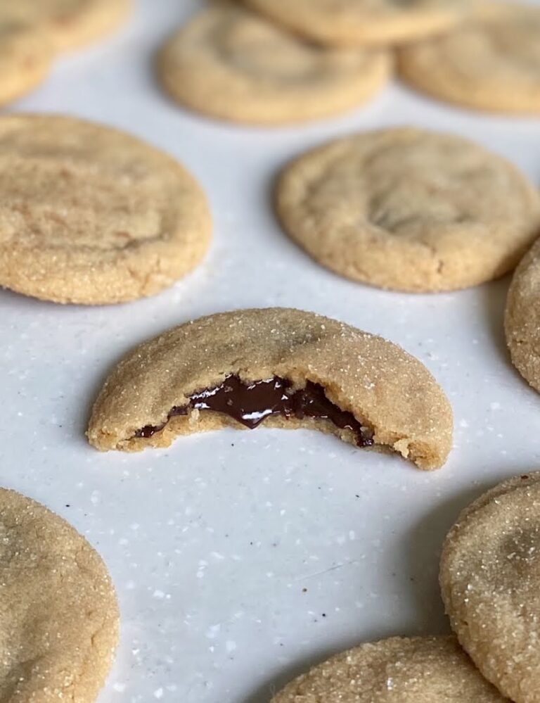 Chocolate-Filled Peanut Butter Cookies