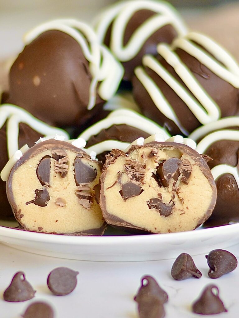 No-Bake Cookie Dough Truffles