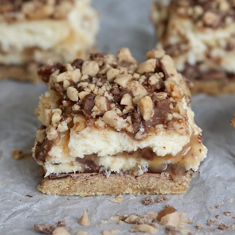 Toffee Cheesecake Bars