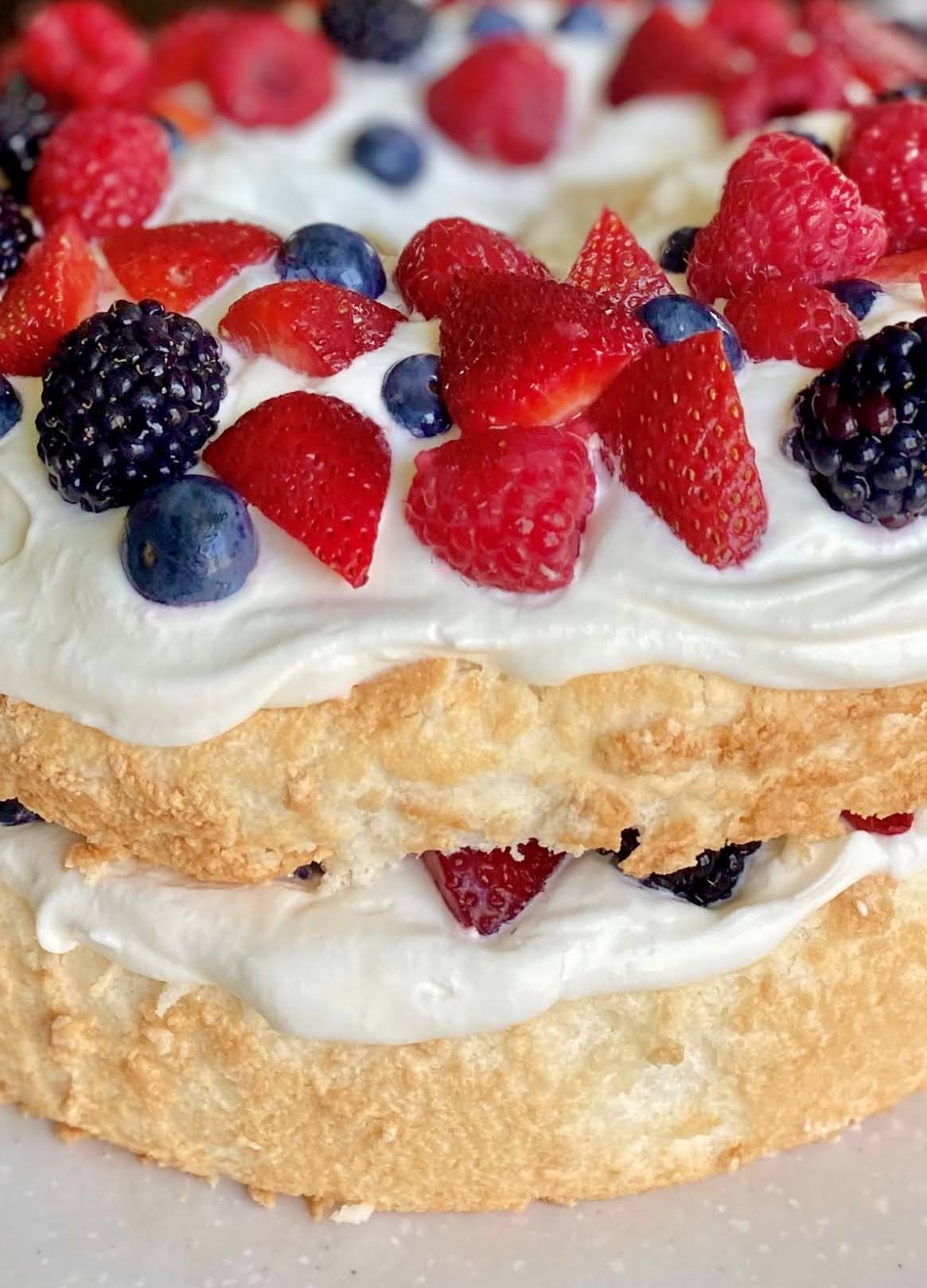 You Don't Need A Special Pan To Make Soft, Light Angel Food Cake
