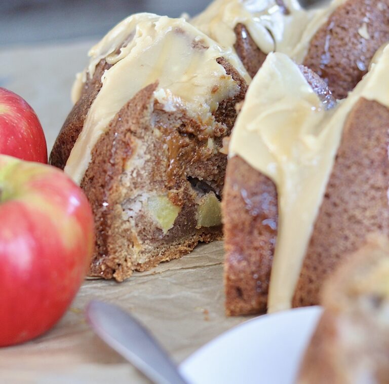 Caramel Apple Bundt Cake