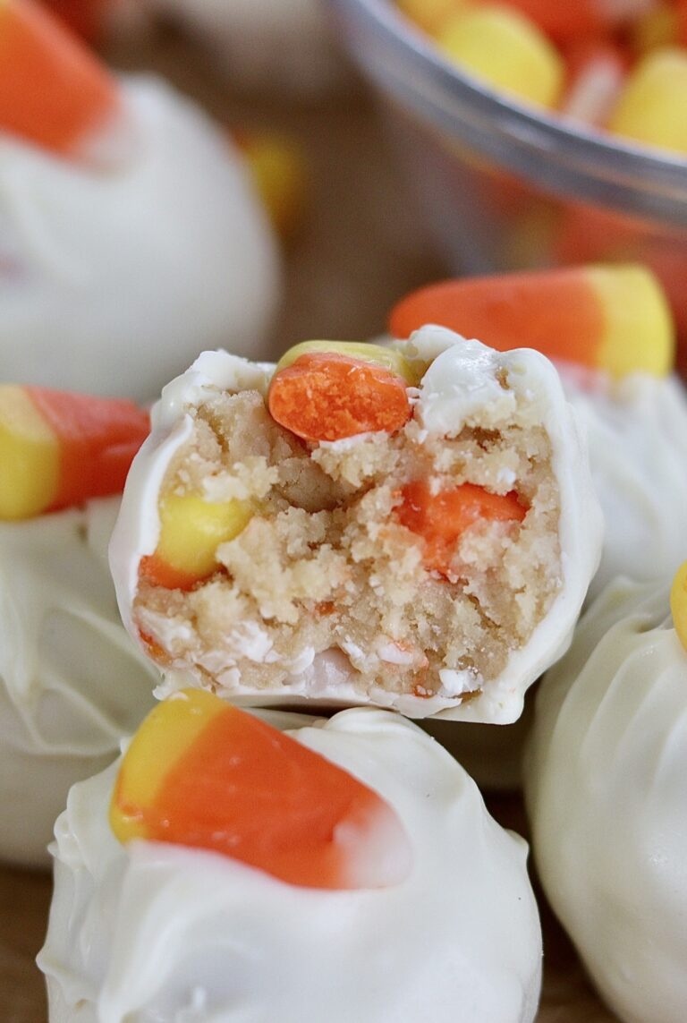 Candy Corn Truffles