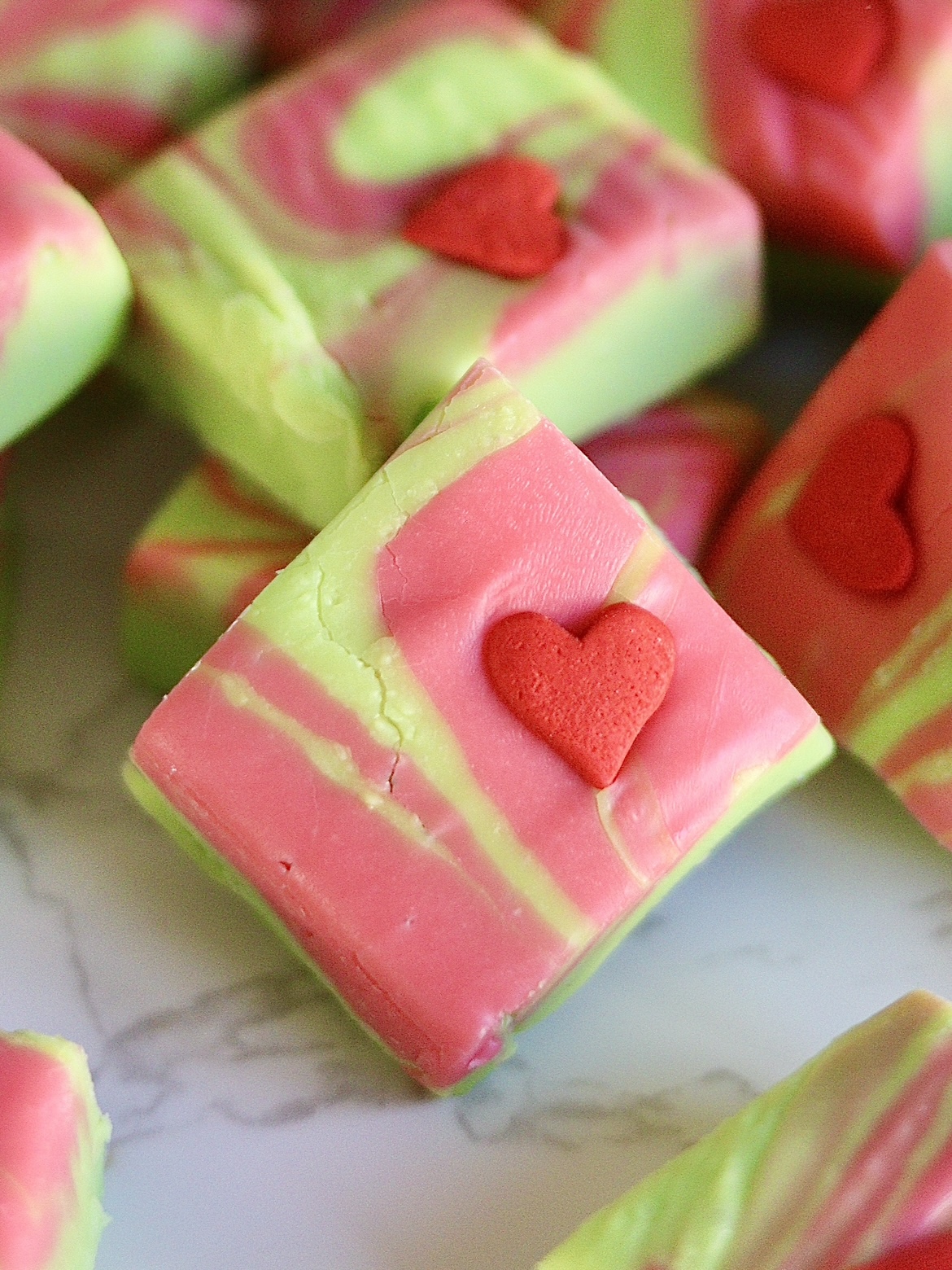 Grinch Fudge - White Chocolate Fudge Gone Grinch!