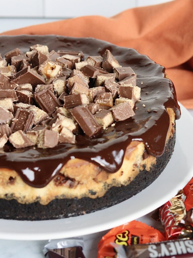 Halloween Candy Cheesecake