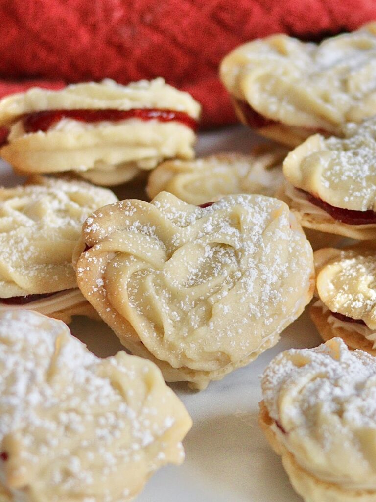 Viennese Whirl Sandwich Cookies