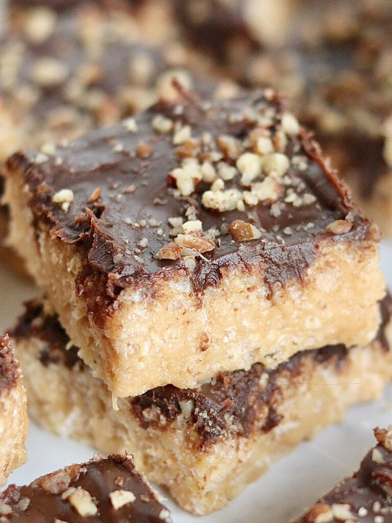 Turtle Rice Krispie Bars