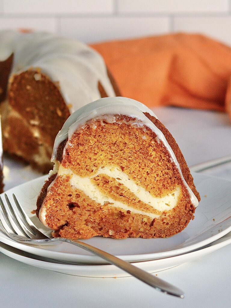 Pumpkin Cheesecake Bundt Cake
