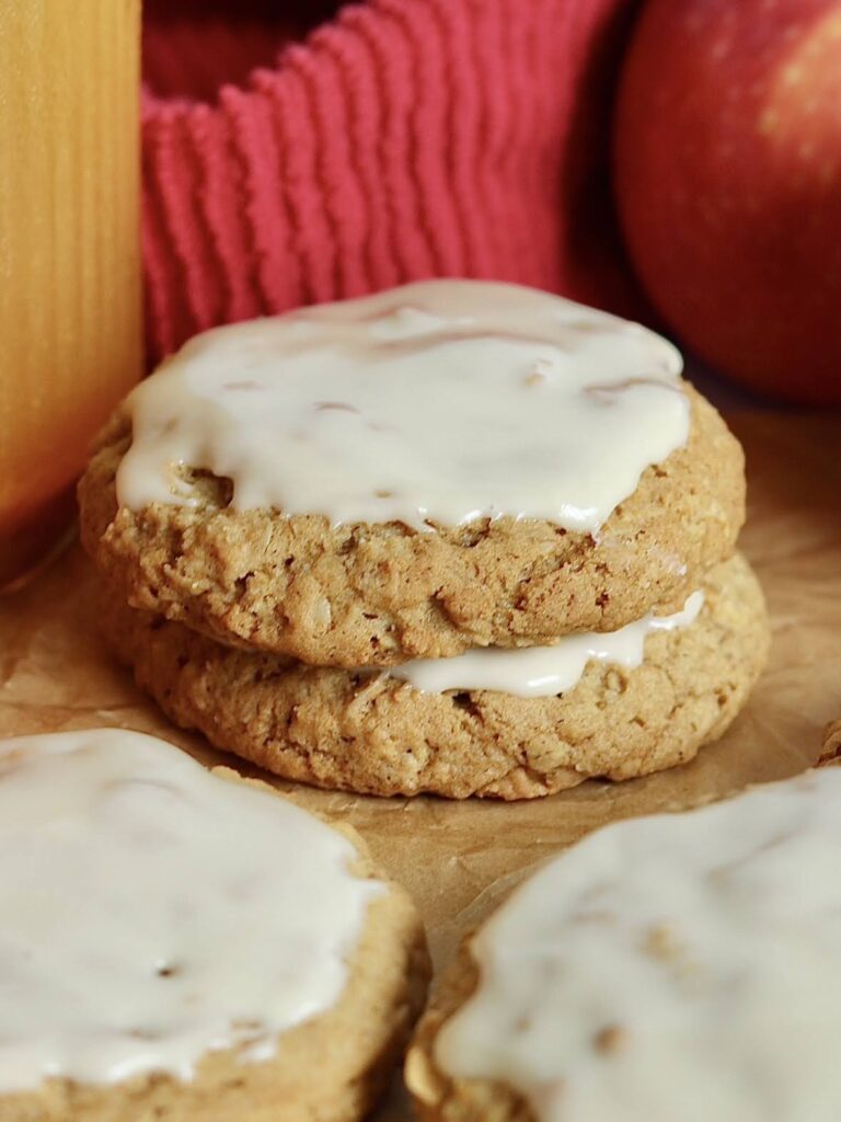 Apple Cider Oatmeal Cookies