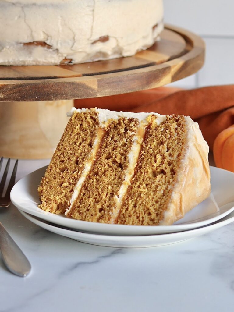 Caramel Pumpkin Layer Cake