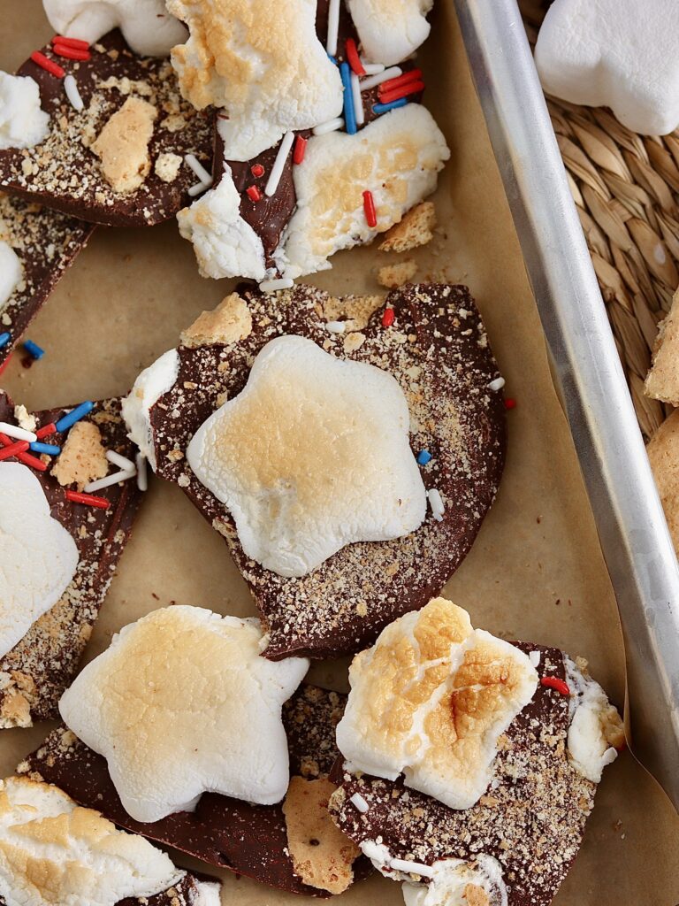 S’mores Chocolate Bark